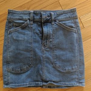 Cute American Eagle High Waisted Denim Skirt